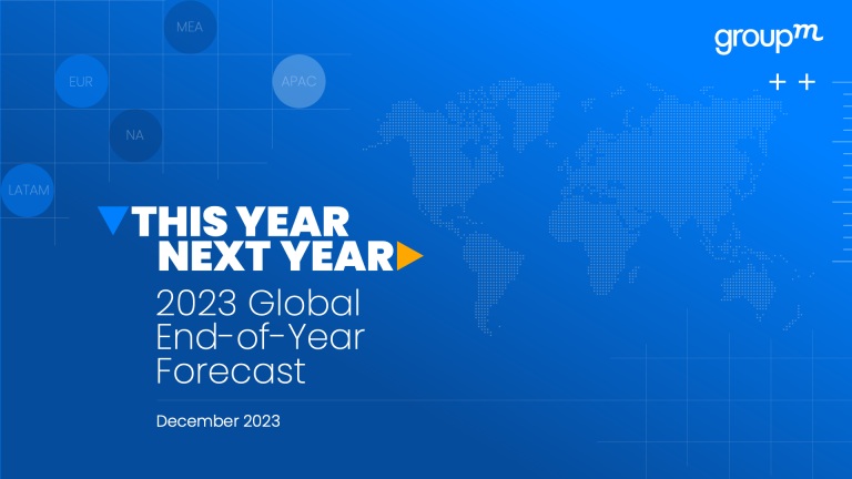 GroupM Releases Its This Year Next Year 2023 End-of-Year Global Advertising Forecast